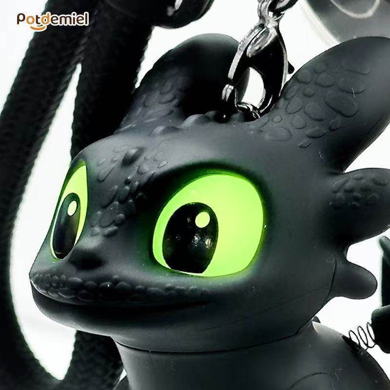 Car Accessories To Buy - 本物のかわいい光る歯のない車内装飾品、ナイトフューリーウィングスは移動可能、車のダッシュボード装飾、車の吊り下げアクセサリー