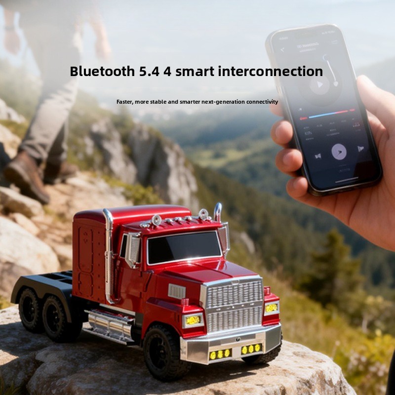 Car Accessories Amazon - Bluetoothスピーカー 充電式 FM ホームカーモデル サブウーファー ステレオオーディオ