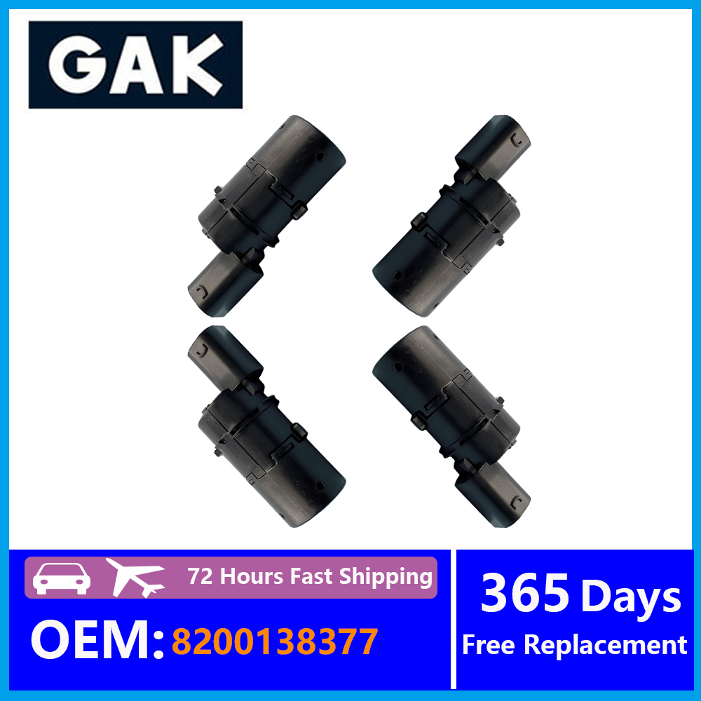 Parking Sensor Reverse - 4個入り 8200138377 8200049264 GAK フロント・リアPDCパーキングリバースセンサーアクセサリー ルノー