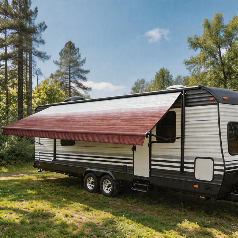 Car Accessories Amazon - RVキャンピングカーオーニング、アマゾン屋外車旅行RVアクセサリーサイドカバー