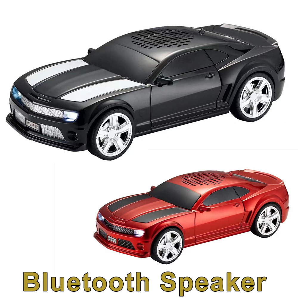 Car Accessories Amazon - ポータブルワイヤレスオルゴール,ミニカー型ステレオ,Bluetoothスピーカー