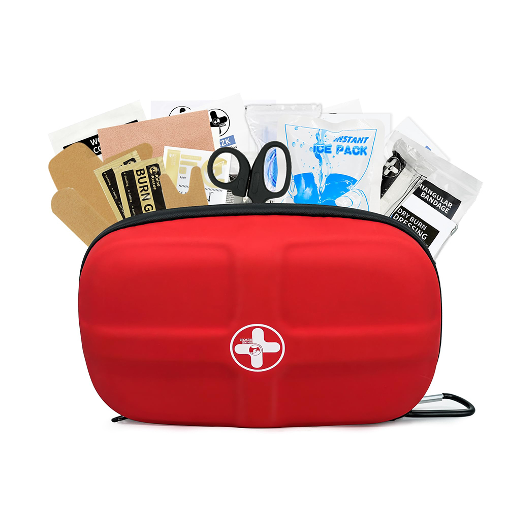 Car Accessories For Elderly - Byrinoレスキューミニ救急箱小型防水ポータブル緊急キットキャンプの必需品、旅行、家庭、車用の106アイテム