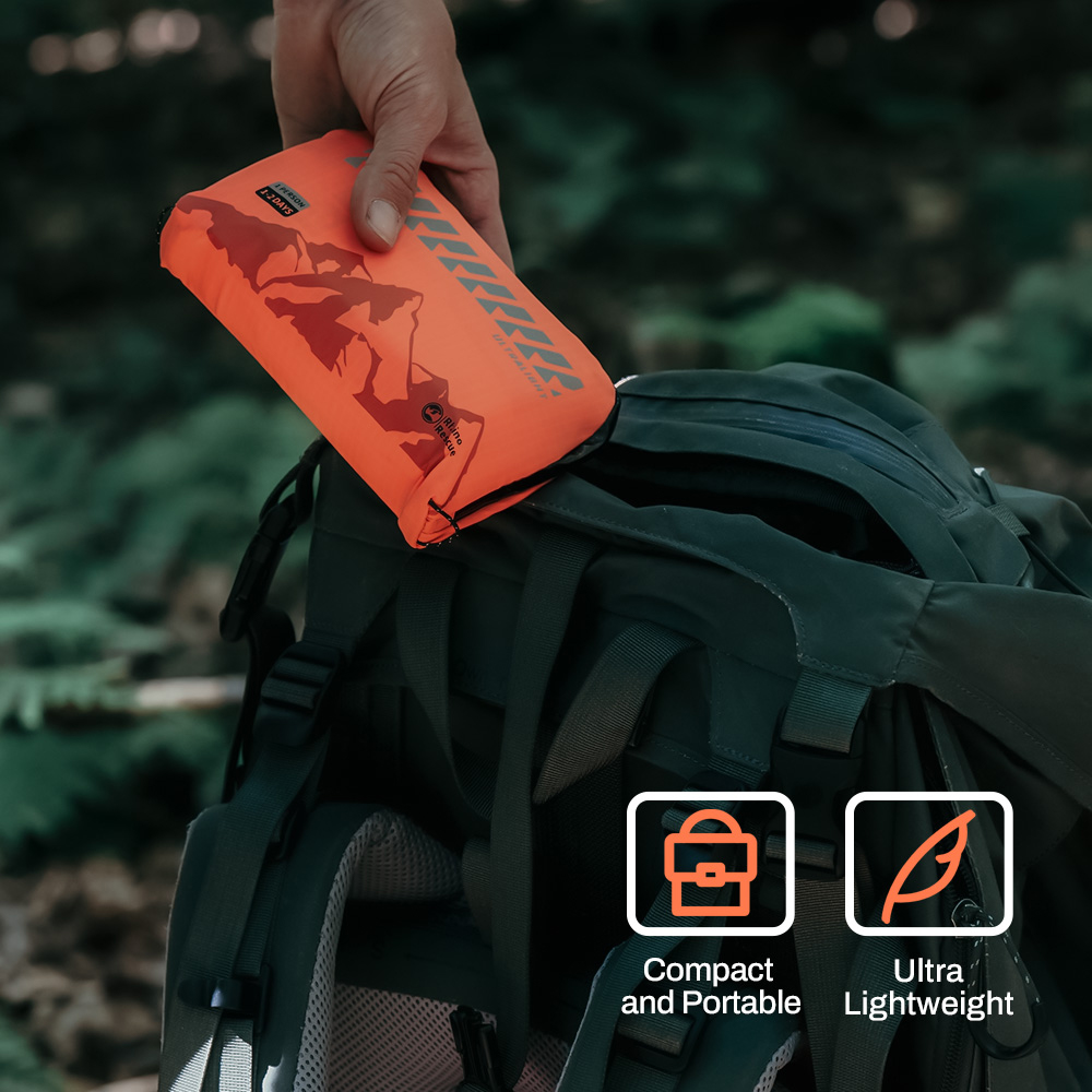 Car Accessories For Elderly - RHINO RESCUE アウトドア旅行用救急キット、軽量、ポータブル、防水、ハイキング、登山、車、サイクリングに最適