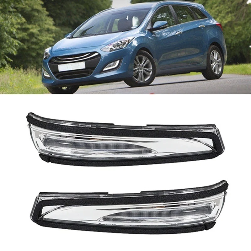 Car Blind Spot Mirror - バックミラー LED ターンシグナルライトヒュンダイ I30 エラントラ 2012-2017