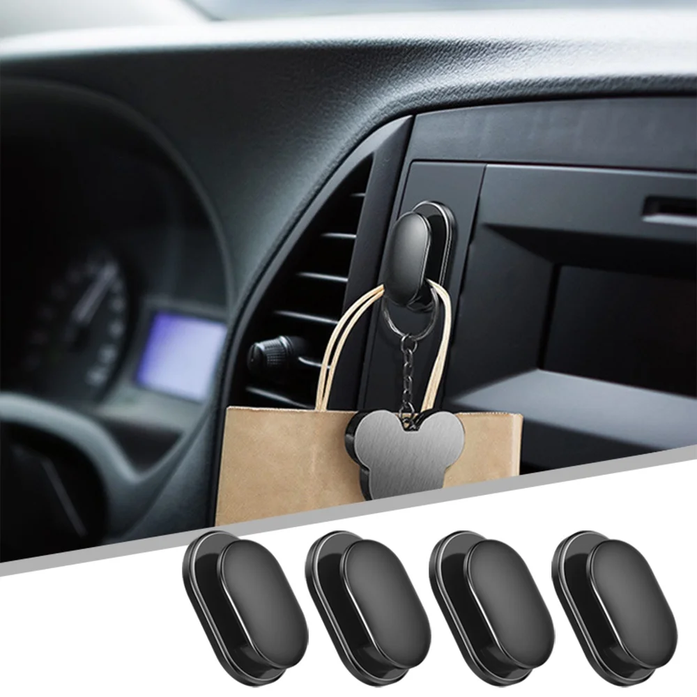 Car Accessories To Buy - ミニカーフック 車内収納ホルダー USBケーブル ヘッドホン キー用 粘着式