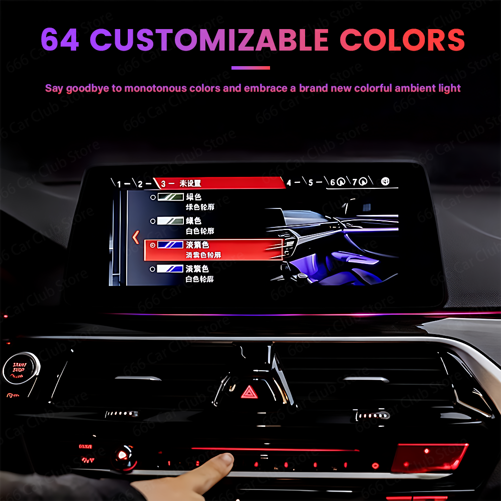 BMW 3/5/6/7シリーズ X3 X4 X5 X6 X7 - Led Interior Ambient Light のレビューと価格