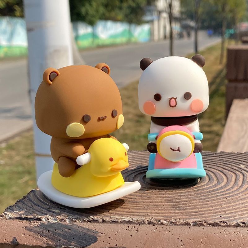 Yier Bubu スプリングスイングフィギュア かわいい漫 - Car Accessories To Buy のレビューと価格