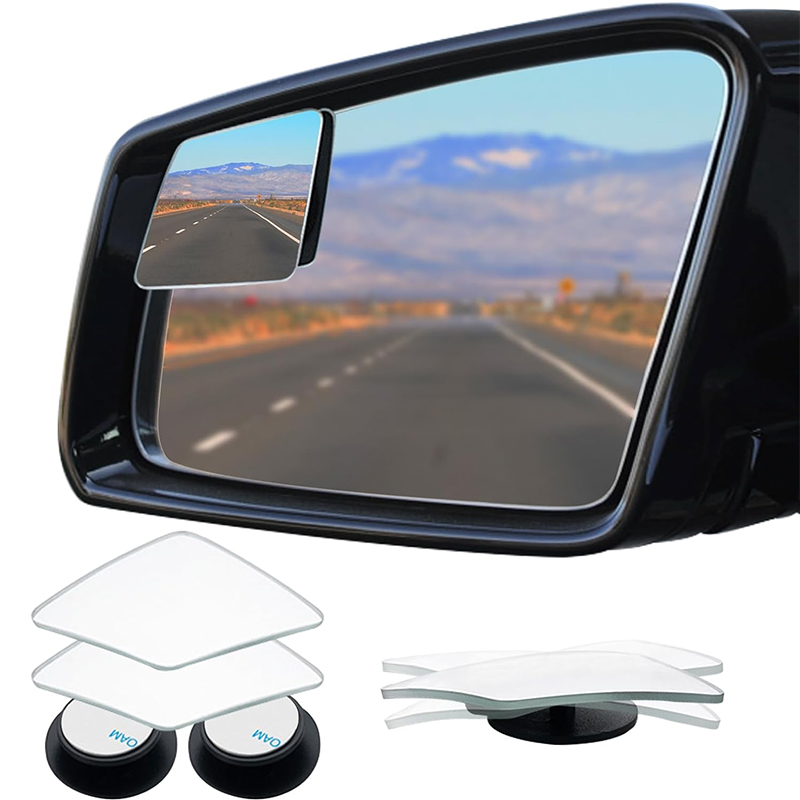 車用フレームレスダイヤモンドブラインドスポットバックミラー、 - Car Blind Spot Mirror のレビューと価格