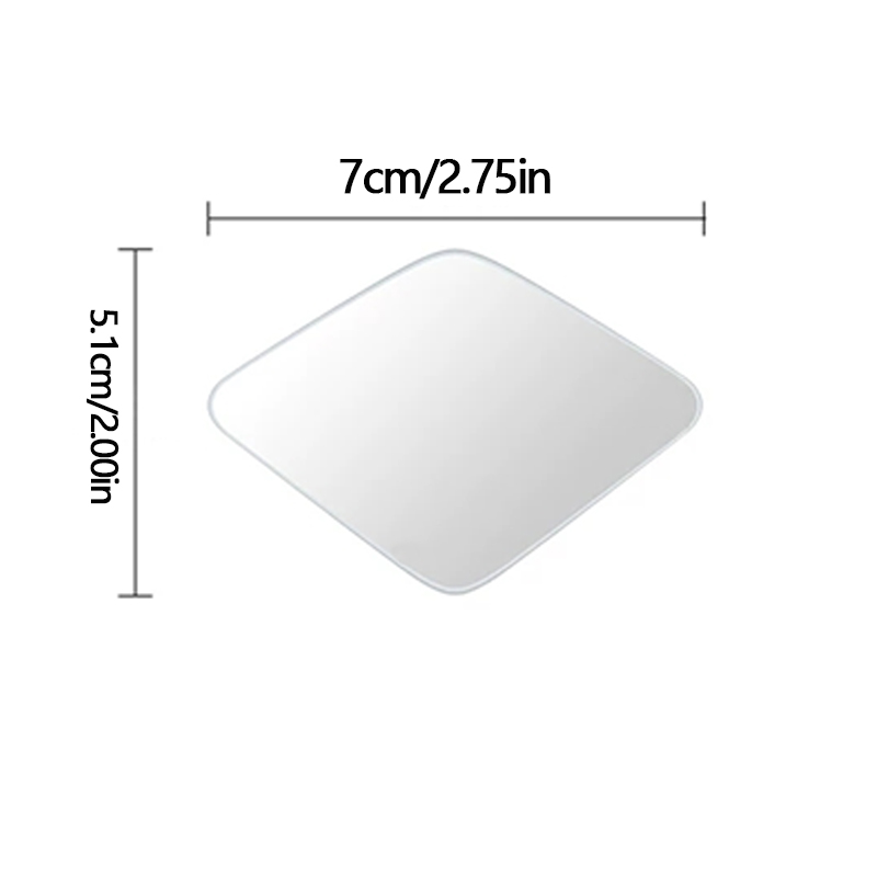 車用フレームレスダイヤモンドブラインドスポットバックミラー、 - Car Blind Spot Mirror のレビューと価格