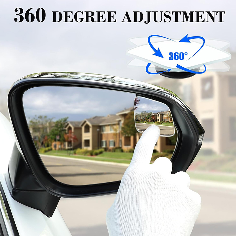 車用フレームレスダイヤモンドブラインドスポットバックミラー、 - Car Blind Spot Mirror のレビューと価格