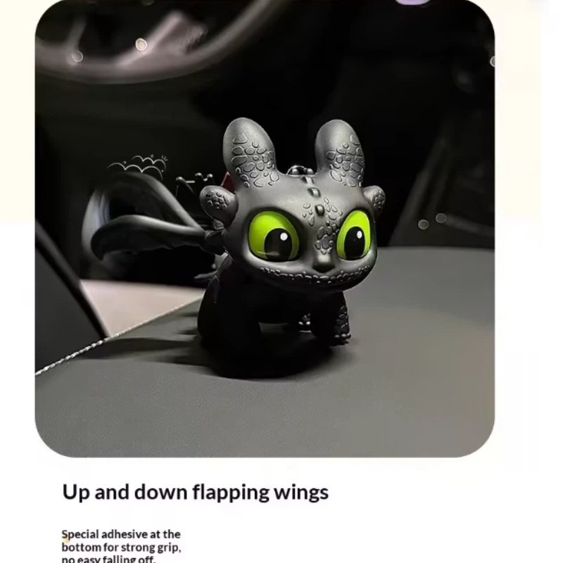 本物のかわいい光る歯のない車内装飾品、ナイトフューリーウィン - Car Accessories To Buy のレビューと価格