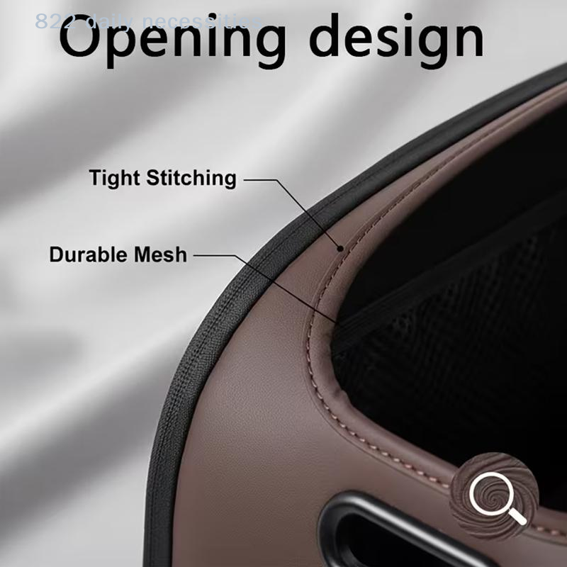 多機能高級レザーカーストレージボックス 大容量サイドオーガナ - Car Accessories For Elderly のレビューと価格