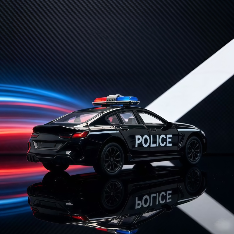 1/36スケールの市警察スポーツカー合金製モデル、リターンス - Car Accessories Toy のレビューと価格