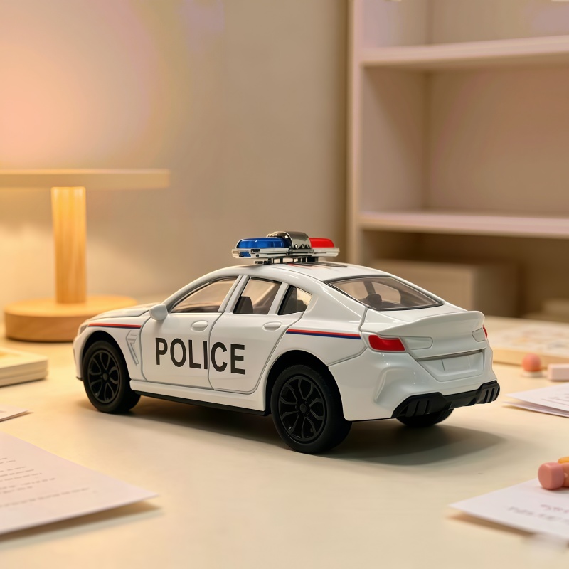 1/36スケールの市警察スポーツカー合金製モデル、リターンス - Car Accessories Toy のレビューと価格