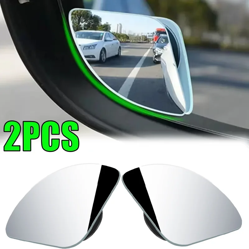 2個入り金属製車用ブラインドスポットミラー、ユニバーサル広角 - Car Blind Spot Mirror のレビューと価格