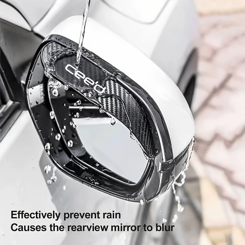 2 個車のバックミラーレインシールドレインアイブロウレインカ - Car Blind Spot Mirror のレビューと価格