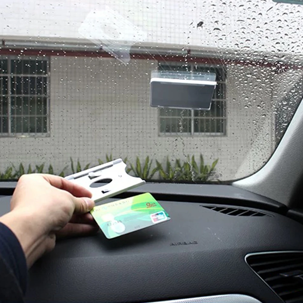 ユニバーサルカーカードホルダー フロントガラスチケットクリッ - Car Accessories For Elderly のレビューと価格