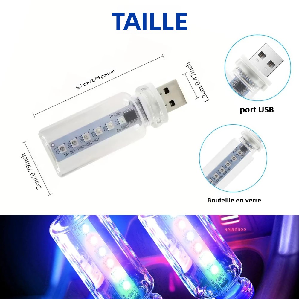 RGB LEDアンビエントライト 13モード プラグアンドプ - Car Accessories Gift Ideas のレビューと価格