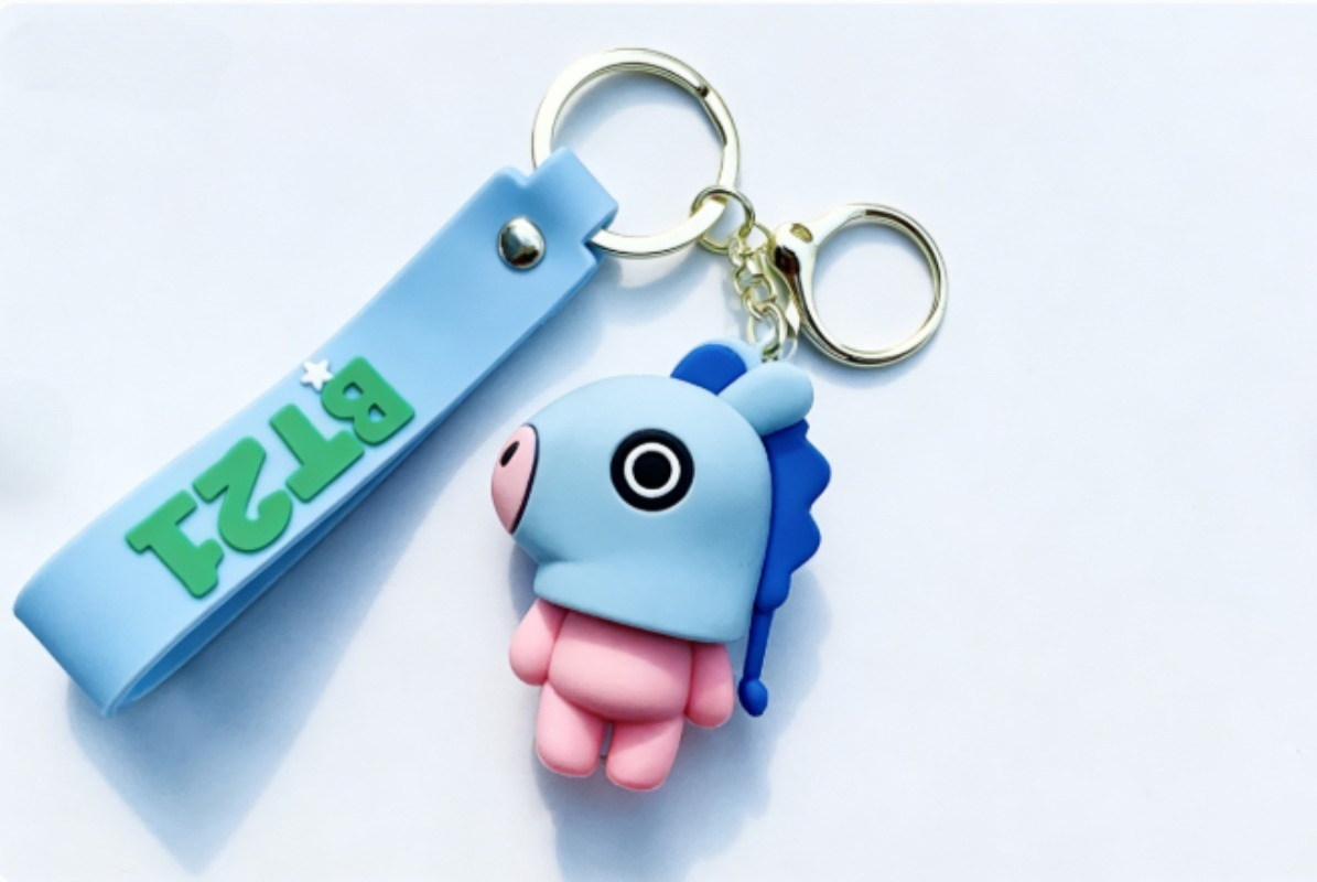 新しいBT21コヤRJシューキークッキータタチミーマンキーホ - Car Accessories To Buy のレビューと価格