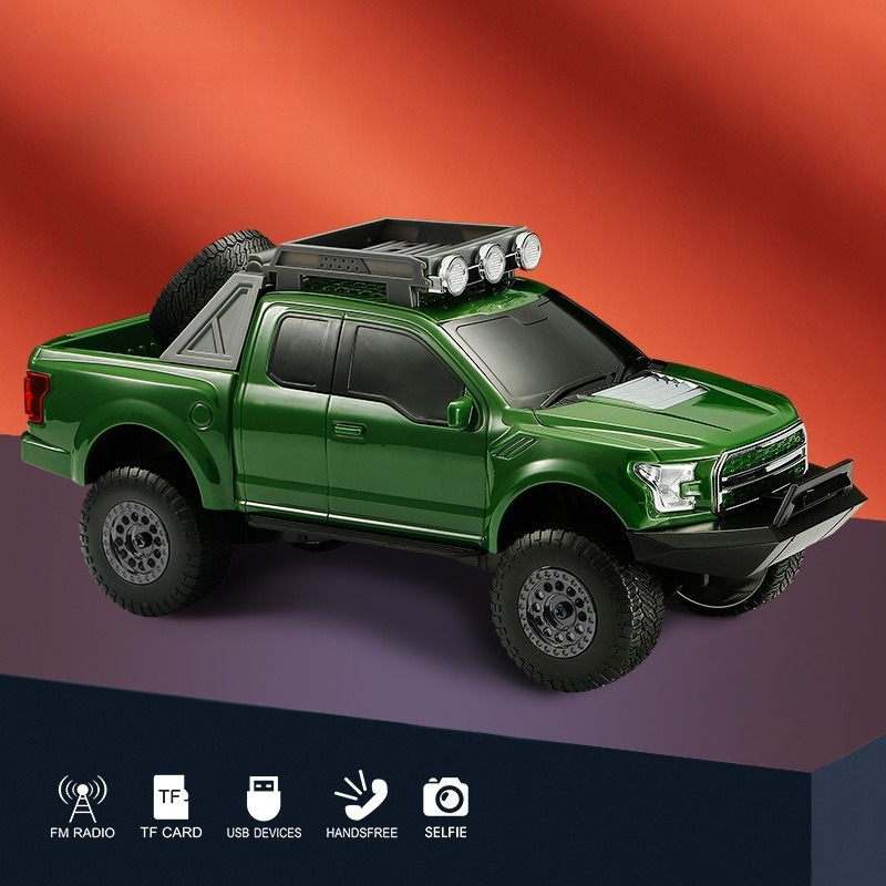車載用Bluetoothスピーカー 充電式ワイヤレスサブウー - Car Accessories Amazon のレビューと価格