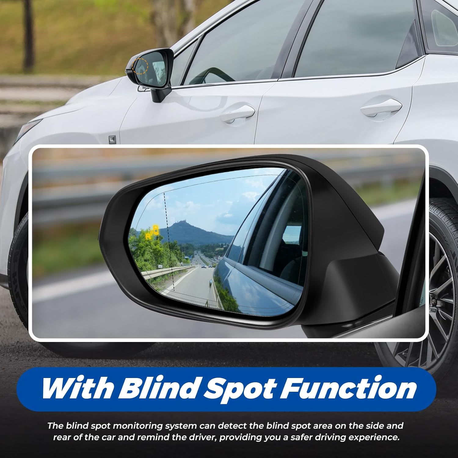 左車バックミラー レクサス RX350 2016-2022  - Car Blind Spot Mirror のレビューと価格