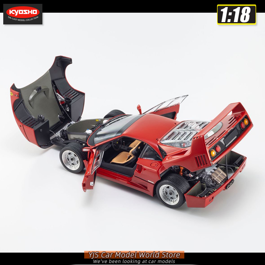KYOSHO ダイキャストモデル 1/18 F40「ライトウ - Car Accessories Gift Ideas のレビューと価格