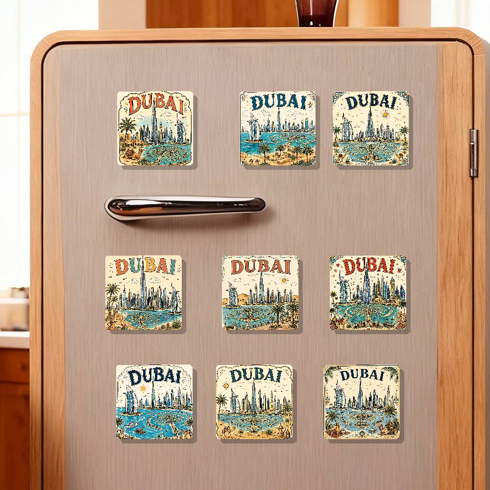 ドバイアートエステティクス冷蔵庫マグネット　パーソナライズさ - Car Accessories Dubai のレビューと価格