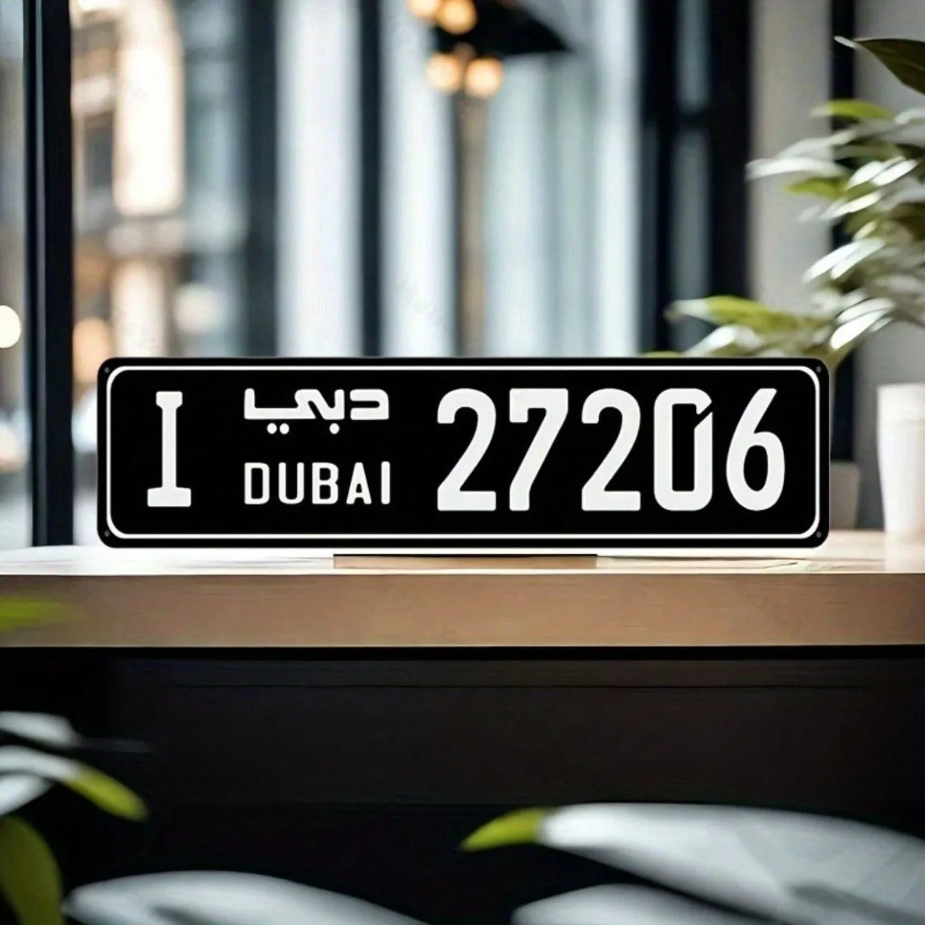 彫刻入りアルミニウム製ドバイをテーマにしたストリートサイン、 - Car Accessories Dubai のレビューと価格