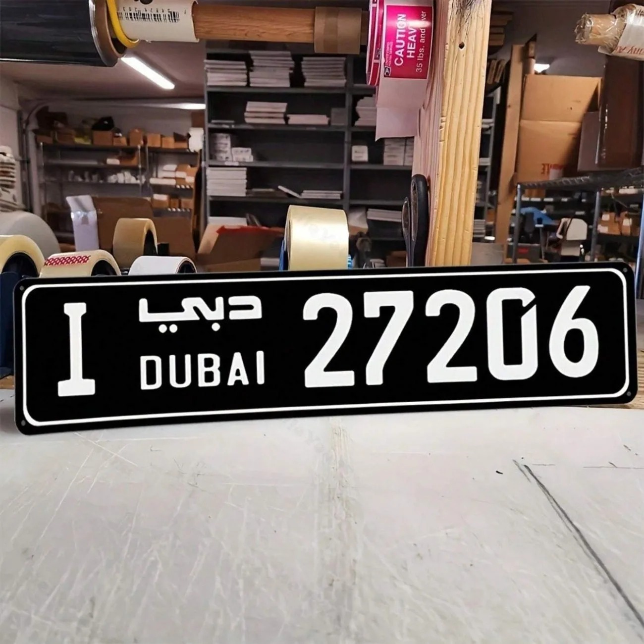 彫刻入りアルミニウム製ドバイをテーマにしたストリートサイン、 - Car Accessories Dubai のレビューと価格