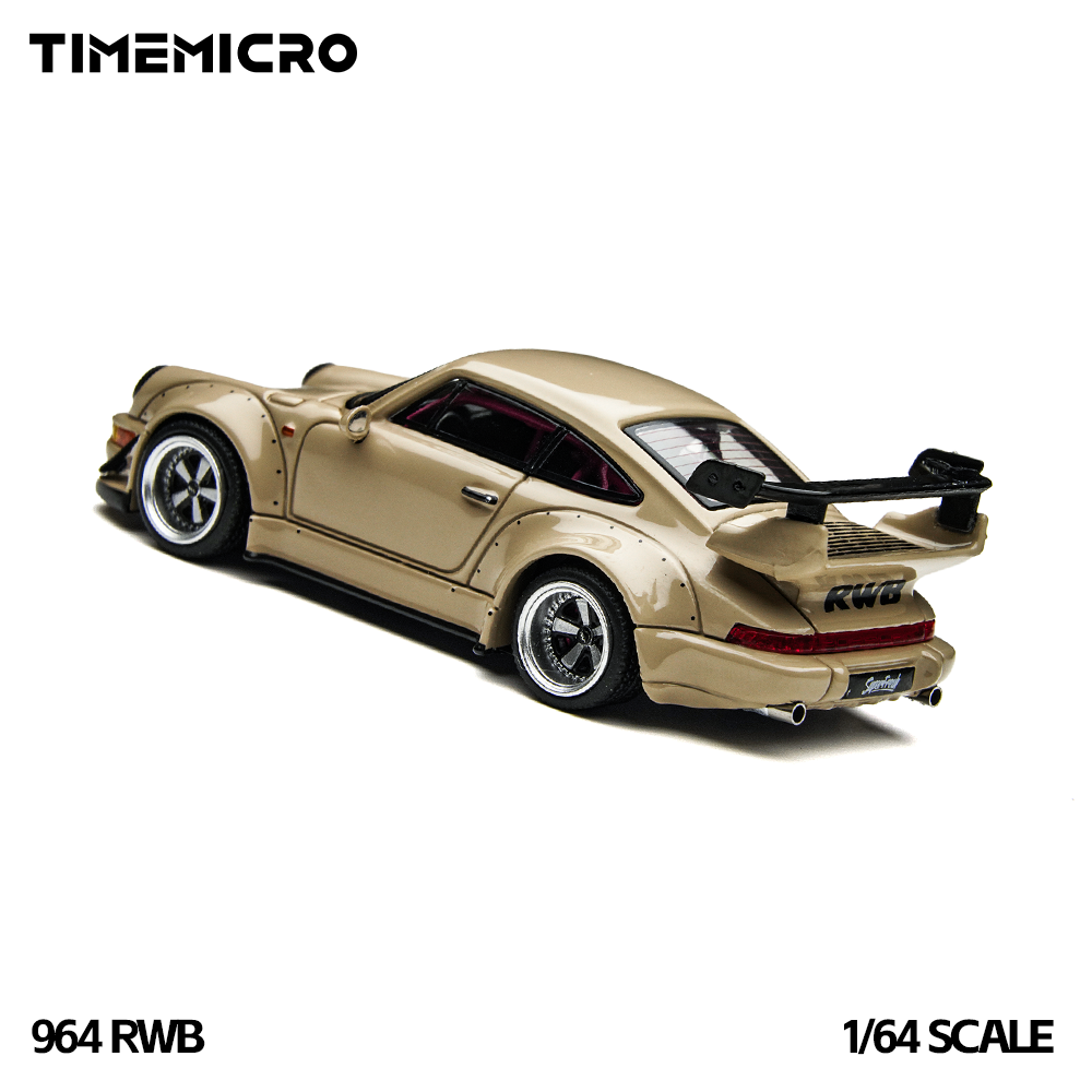 タイムマイクロ1:64 RWB 964 ベージュ ギフトボッ - Car Accessories To Buy のレビューと価格