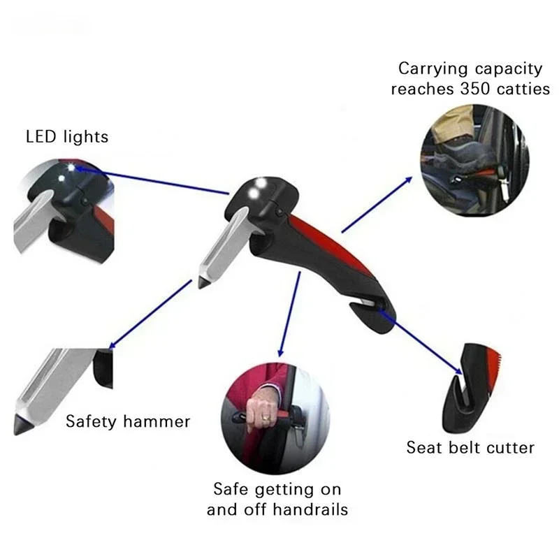 車用サポートハンドル 高齢者用サポートハンドル 安全ドアエイ - Car Accessories For Elderly のレビューと価格