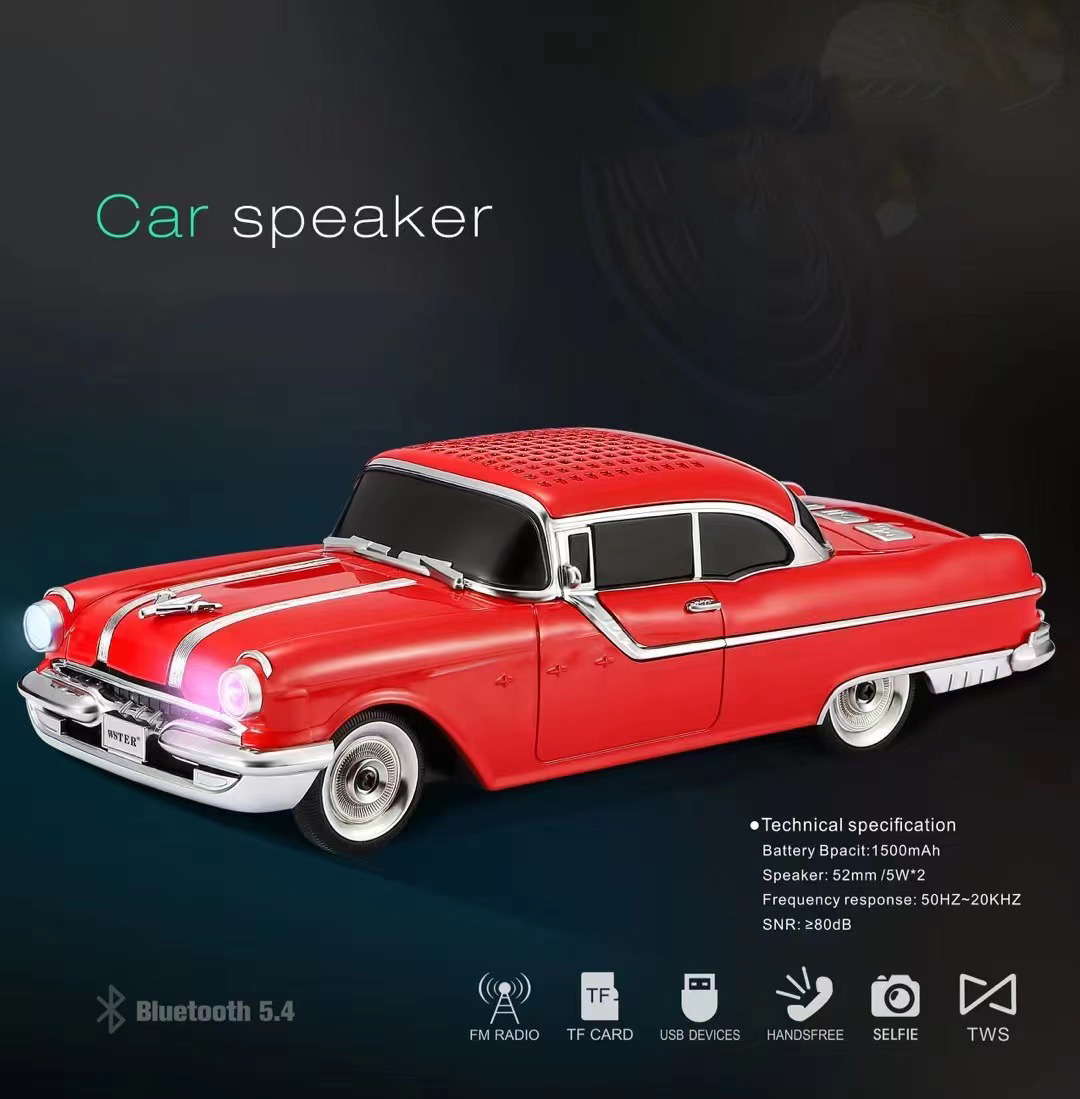 クラシックワイヤレス Bluetooth スピーカーポンティ - Car Accessories Amazon のレビューと価格