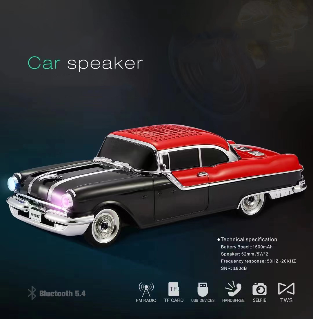 クラシックワイヤレス Bluetooth スピーカーポンティ - Car Accessories Amazon のレビューと価格