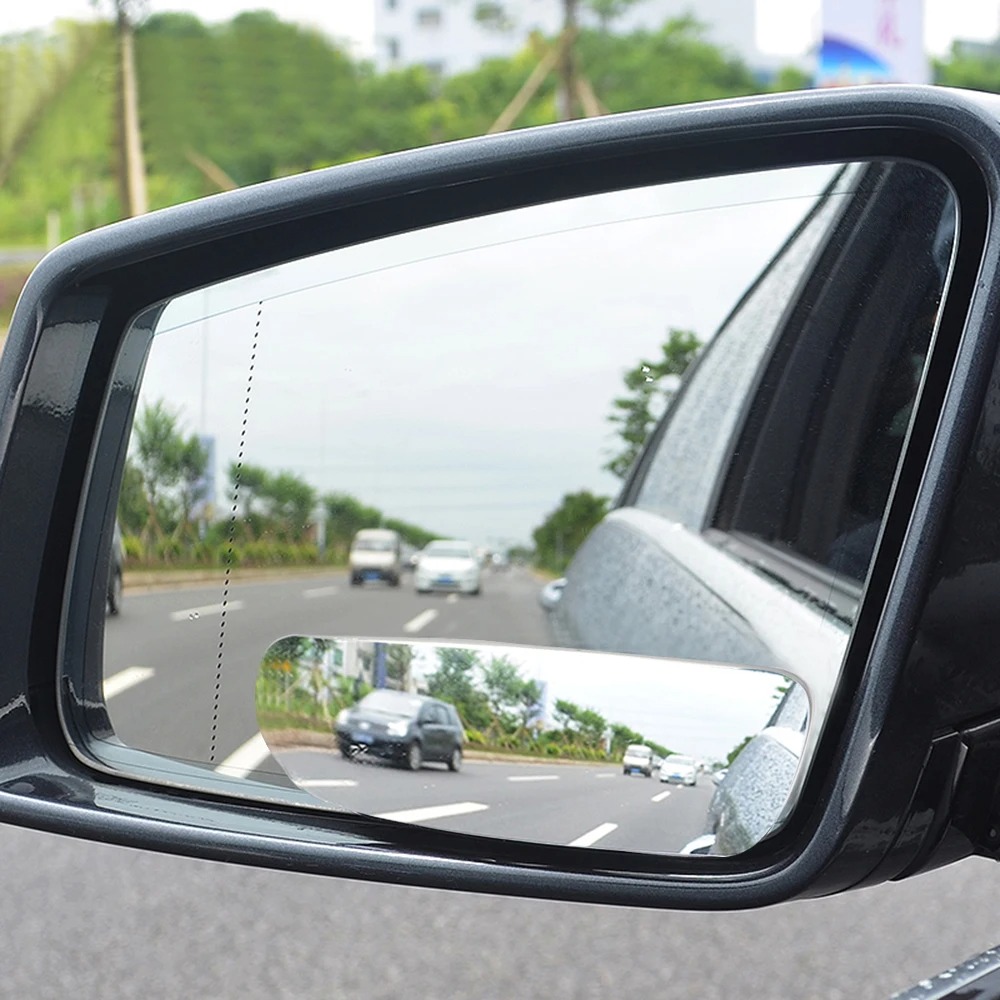 車用広角バックミラー クリアスリムブラインドスポットリバース - Car Blind Spot Mirror のレビューと価格