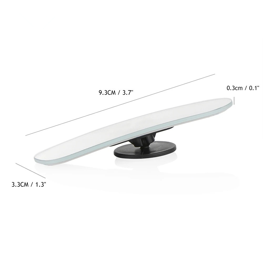 車用広角バックミラー クリアスリムブラインドスポットリバース - Car Blind Spot Mirror のレビューと価格