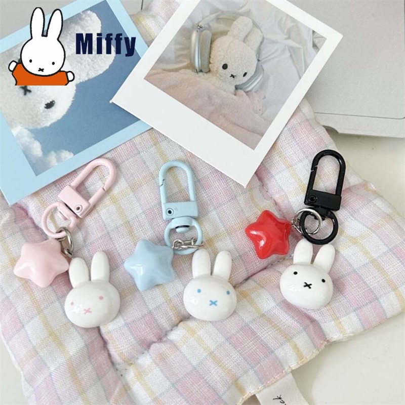 かわいいミッフィーキーホルダー、キュートなウサギと五芒星のチ - Car Accessories To Buy のレビューと価格