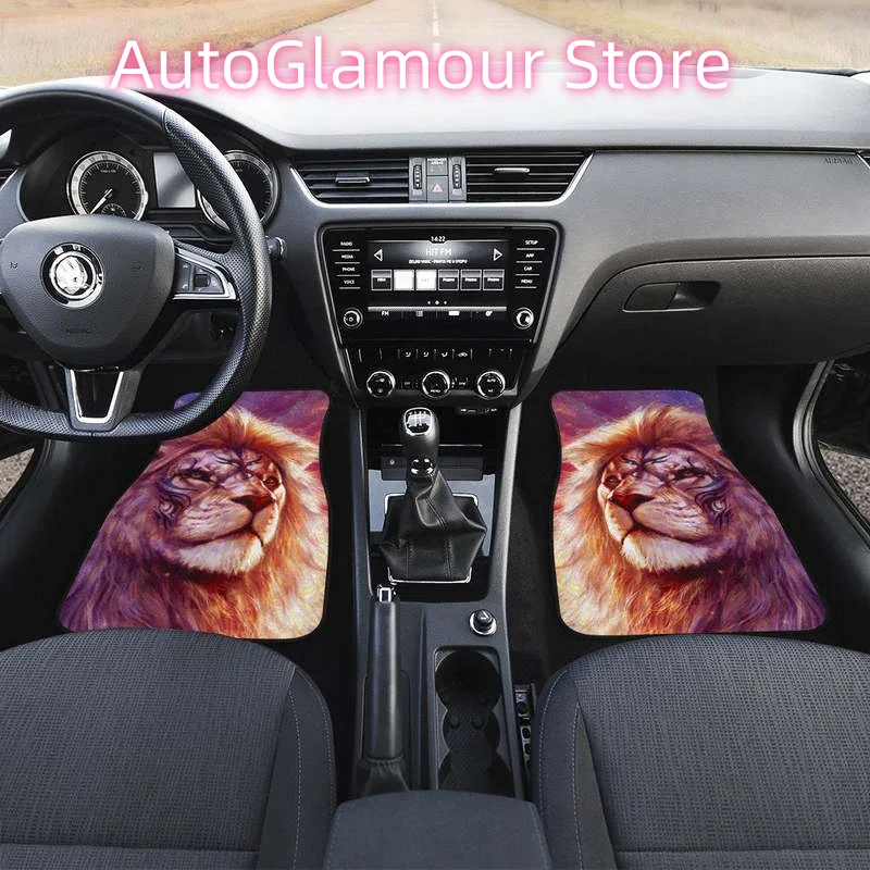 戦士ライオン車のフロアマットカスタムライオン車のアクセサリー - Car Accessories Gift Ideas のレビューと価格