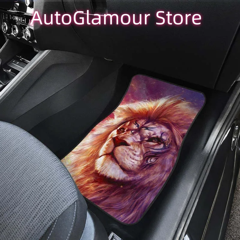 戦士ライオン車のフロアマットカスタムライオン車のアクセサリー - Car Accessories Gift Ideas のレビューと価格