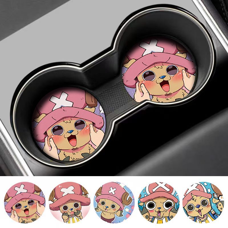 新しいクリエイティブなワンピースソーダカップコースター、高価 - Car Accessories To Buy のレビューと価格